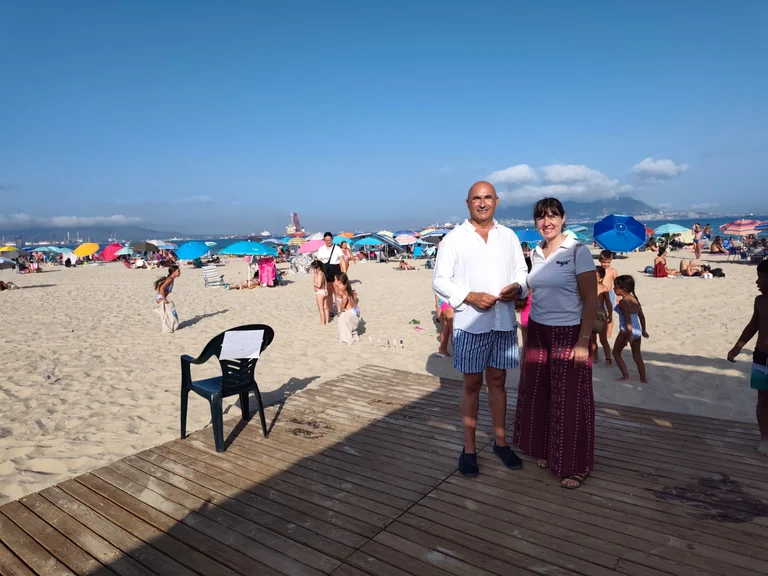 Niños en Algeciras: así aprendieron a proteger a la tortuga boba