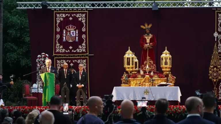 El Cristo de Medinaceli llevará el bastón de mando de Algeciras